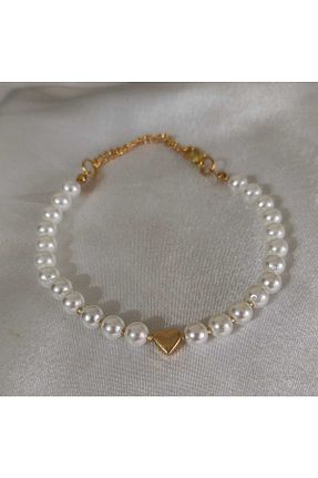 دستبند مروارید بژ Sunshine Jewerly - کد 276580676