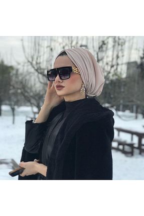 کلاه شنای اسلامی بژ زنانه کد 233780907