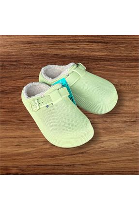 دمپائی خانگی سبز بچه گانه پاشنه کوتاه (1 - 4 سانتی متر) Sonimix - کد 856060495