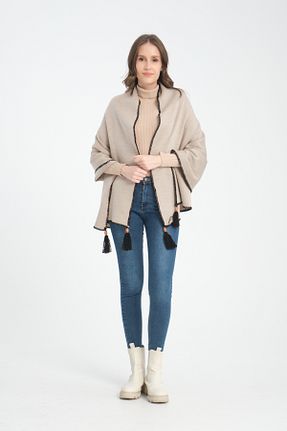 شال طوسی زنانه اکریلیک VEGA MODA - کد 856074997