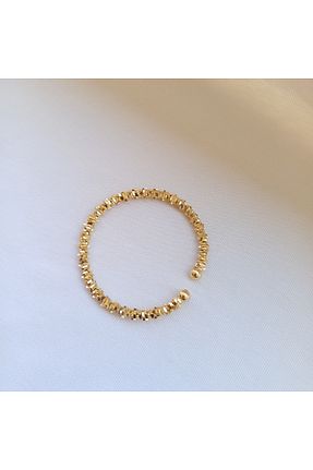 دستبند استیل (فولاد) طلائی زنانه استیل ضد زنگ Canım kendim - کد 856067343