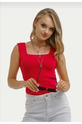 بادی قهوه ای زنانه یقه U Sashaa Collection - کد 797413931