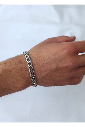 دستبند استیل (فولاد) مردانه استیل (فولاد) Accesstory - کد 855708044