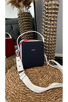 کیف دوشی قرمز زنانه چرم مصنوعی Just Polo - کد 854800836