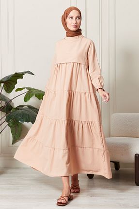 لباس بژ زنانه بافتنی BRN - کد 856105716