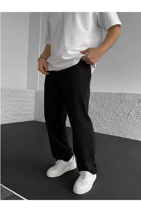 شلوار کرمگن مشکی مردانه اسلیم yx yustex sport - کد 856105494