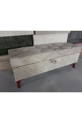 پوف و نیمکت بژ 120 x 40 YUSE MOBİLYA VE AKSESUAR - کد 62290491