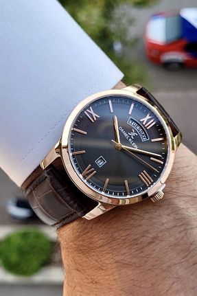 ساعت مچی صورتی مردانه 43 میلی متر Daniel Klein - کد 744530604