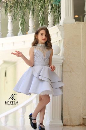 لباس طوسی بچه گانه بافتنی Ribbon kids - کد 824075374