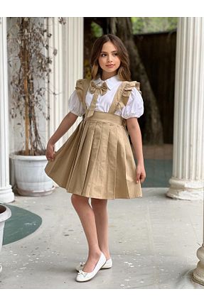 لباس قهوه ای بچه گانه بافتنی ELAFOR - کد 835355562