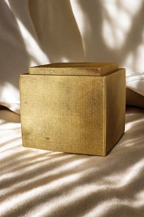 جعبه دکوراتیو زرد Viselia - کد 855766594