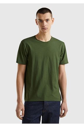 تیشرت سبز مردانه رگولار United Colors of Benetton - کد 808420280