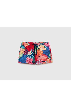 مایو رنگی بچه گانه ساده United Colors of Benetton - کد 730729178