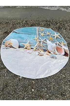 حوله ساحلی رنگی زنانه چاپی Genel Markalar - کد 836173250