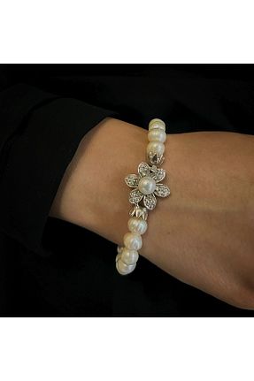 دستبند مروارید سفید مروارید آب شیرین Serenora - کد 855799812