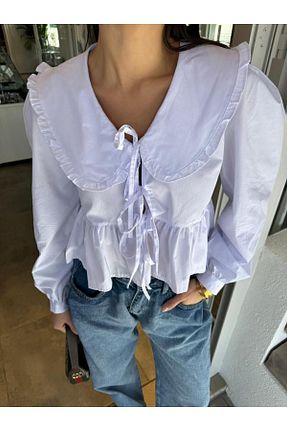 پیراهن سفید زنانه رگولار sinemkivanc co - کد 820279606