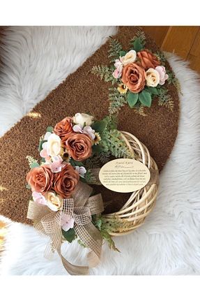 تزئینات درب قهوه ای حصیر Pusula Hijyen - کد 262033199