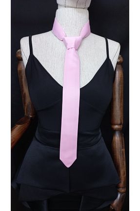 کراوات صورتی زنانه مخلوط پلی استر es moda shop - کد 855941980