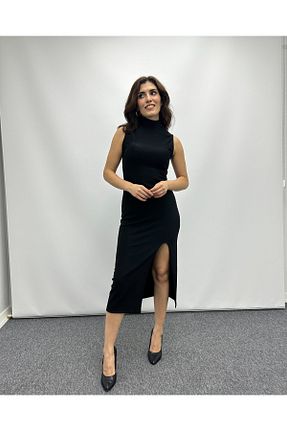 لباس مشکی زنانه بافت DEQ FASHION - کد 775281929