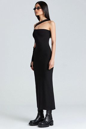 لباس مشکی زنانه بافتنی Boutiquen - کد 471631919