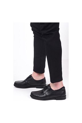 کفش کلاسیک مشکی مردانه چرم خالص kıvanç kundura - کد 678377695