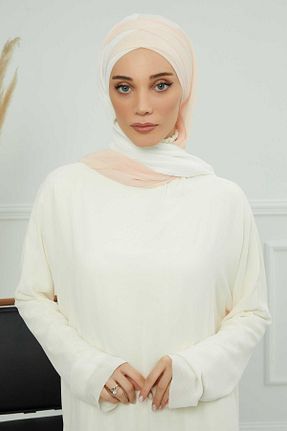 شال بژ زنانه شیفون Aisha