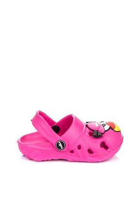 دمپائی صورتی بچه گانه چرم مصنوعی Pembe Potin - کد 535024