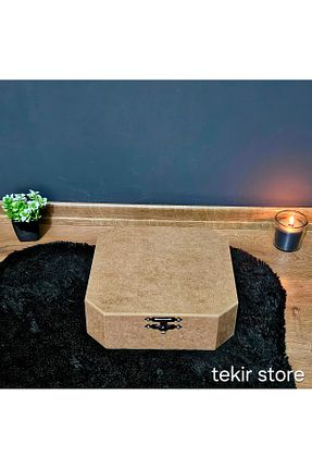 نظم دهنده جواهرات و آرایش قهوه ای چوب Genel Markalar - کد 856054955