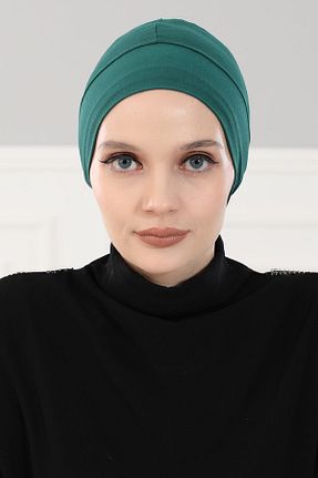 کلاه شنای حجاب سبز زنانه Aisha