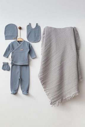 بعد از زایمان طوسی بچه گانه پنبه ای yukobaby bebeğiniz için en doğalı - کد 856046429