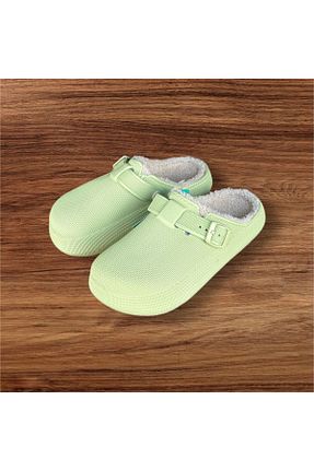 دمپائی خانگی سبز بچه گانه پاشنه کوتاه (1 - 4 سانتی متر) Sonimix - کد 856060495