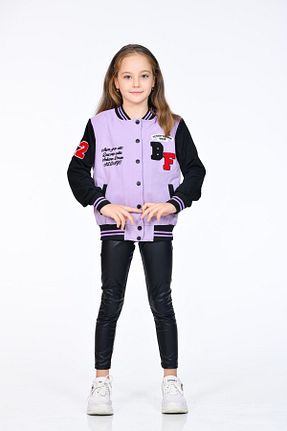 کت بنفش بچه گانه رگولار Kamex - کد 856069856