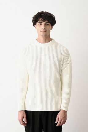 پلیور نباتی زنانه طرح ماهی İLKCET MODA - کد 855608821