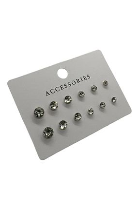 گوشواره جواهر زیرکن Home - کد 856093988