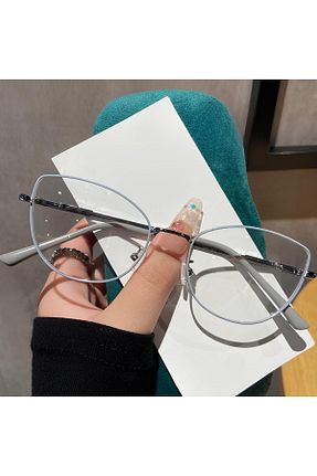 عینک محافظ نور آبی نارنجی زنانه شیشه HabeQ - کد 856092773