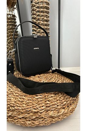کیف دوشی مشکی زنانه چرم مصنوعی Just Polo - کد 854801161