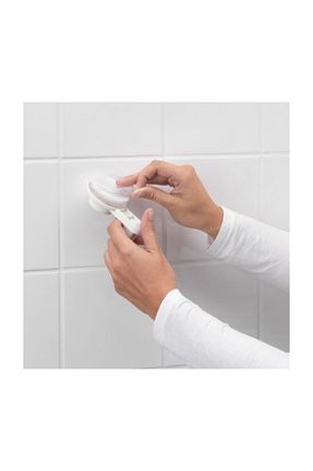 جای مسواک سفید پلاستیک IKEA - کد 34196476