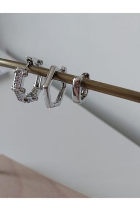 گوشواره استیل (فولاد) زنانه استیل (فولاد) Bubbleatelier - کد 856141064