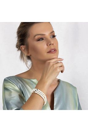 دستبند جواهر زرد زنانه سنگ طبیعی Genel Markalar - کد 784223999