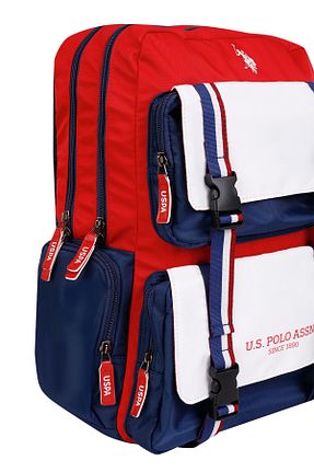 کوله پشتی سفید زنانه ابعاد بزرگ U.S. Polo Assn. - کد 856233215