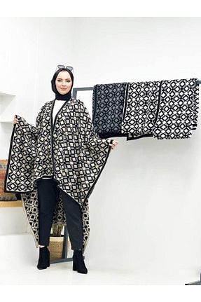 پانچو حجاب سبز زنانه تریکو SpecialScarf Hijab Fashion - کد 788248717