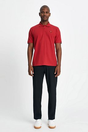 پولوشرت قرمز مردانه پنبه ای Ellesse - کد 815122511