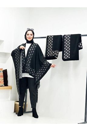 پانچو حجاب سبز زنانه تریکو SpecialScarf Hijab Fashion - کد 788248832