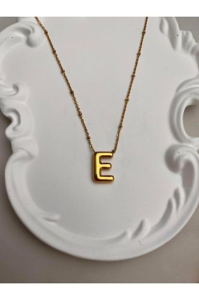 گردنبند استیل ( فولاد ) طلائی زنانه استیل (فولاد) Beymir Aksesuar - کد 856211773