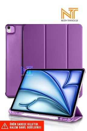 کیف تبلت بنفش Apple Uyumlu Nezih Case - کد 855442751
