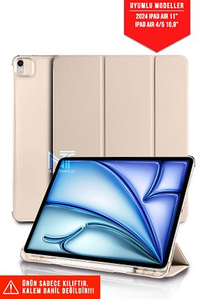 کیف تبلت طلائی Apple Uyumlu Nezih Case - کد 855442647