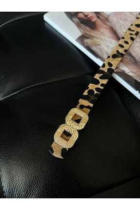 کمربند سبز زنانه چرم مصنوعی Fiori - کد 854061269
