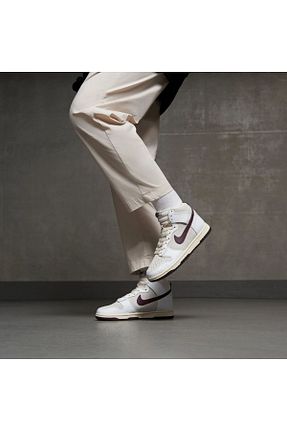 کفش اسنیکر قهوه ای زنانه چرم اصل Nike - کد 757868376