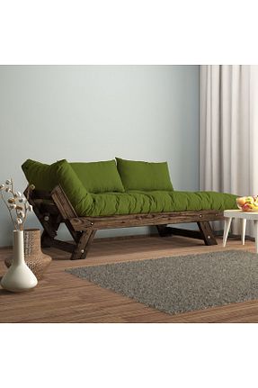 کاناپه سبز Keten Woodesk - کد 31651036