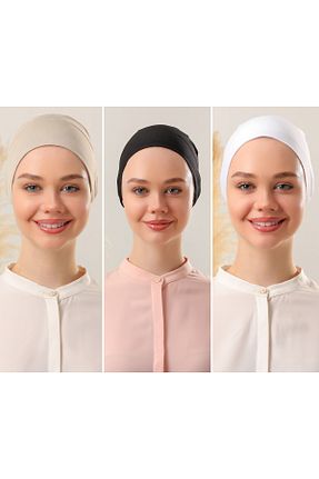 کلاه شنای حجاب رنگی زنانه Melodi Scarf - کد 856333995